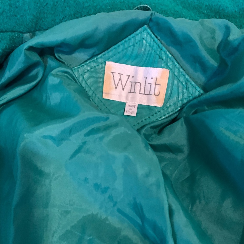 Blue Satin Bomber Jacket with Lustrous Finish